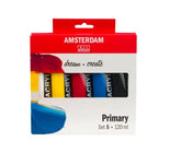 PINTURA ACRILICA 120 ML 5 COLORES BASICOS | 1 UNIDADES | (TALENS ESPAÑA)